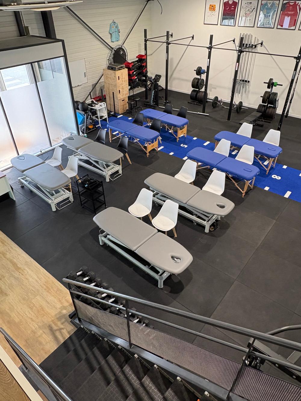 Vue d'ensemble de la salle de formation Phyzium